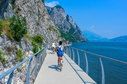 Italie Lago di Garda cyklistika