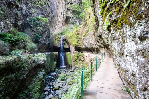 Levada Nova and Levada do Moinho in Madeira. shutterstock_223786