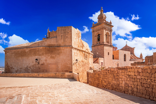 Malta Gozo 1000x668px Cittadella of Victoria and Roman Catholic 